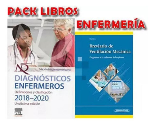 Pack Nanda Enfermeria Y Breviario Vent Mecanica Libros Nuevo