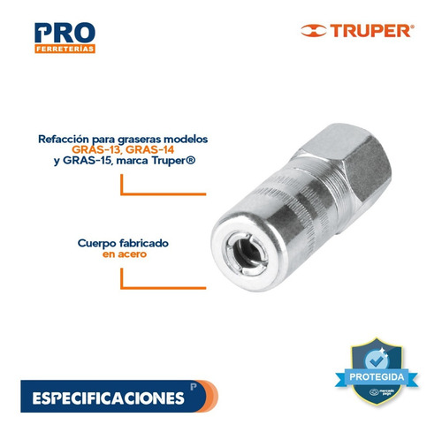 Válvula Check Para Grasera, 27 Npt 14926