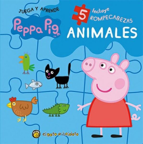 Peppa Pig - Animales. Rompecabezas - El Gato De Hojalata