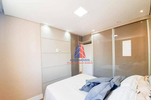 Imagem 10 de 22 de Apartamento Com 2 Dormitórios À Venda, 56 M² Por R$ 225.000 - Spazio Acrópolis - Americana/sp - Ap1675