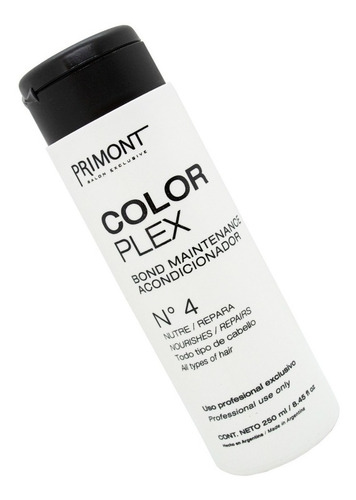 Primont Color Plex Acondicionador Paso 4 Reparador 250ml