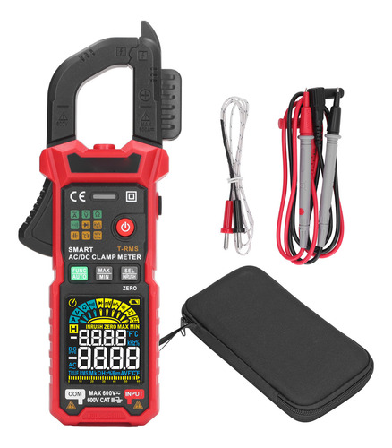 Medidor Digital Multifuncional Ac Dc Ncv Smart Con Pinza
