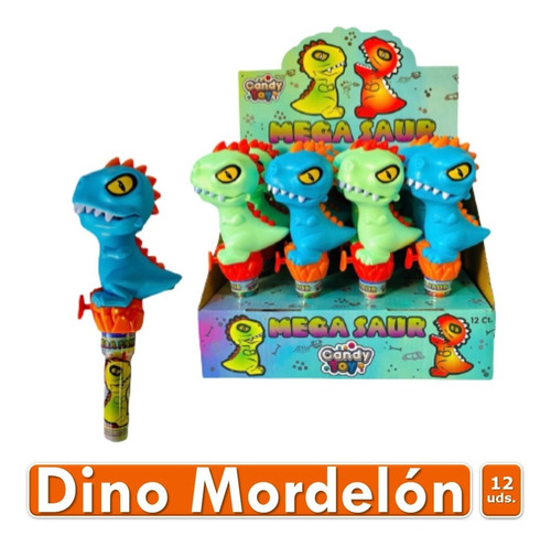 Candy Toy Juguete Mega Dinosaurio X12 Uds