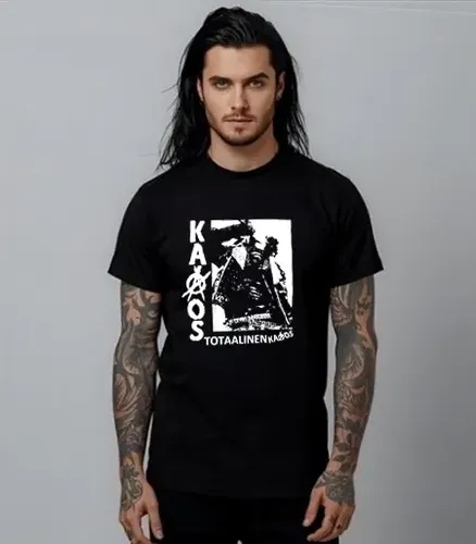 茶 kaaoS Camiseta : Kaaos / Totaalinen Kaaos | MercadoLivre