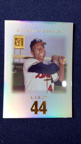 Tarjeta De Hank Aaron Hof 1982 N1 