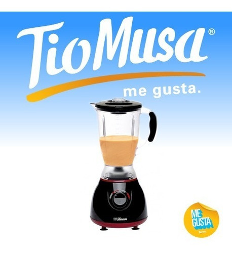 Licuadora Liliana Frutalic Al521 1.8 L Con Jarra De Plástico Color Negro