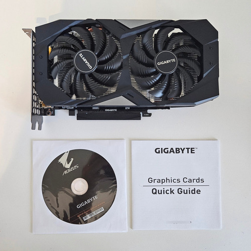 Placa De Vídeo Gigabyte Nvidia Geforce Gtx 1660 Oc 6gb Ddr5 (Usado)