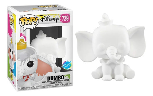 Funko Pop Dumbo D.i.y (para Colorir) #729 Original