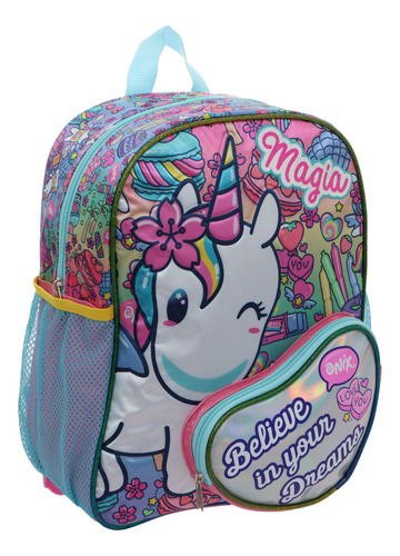 Ruz Mochila Escolar Kinder Diseño Onix Corazon Niña 87160