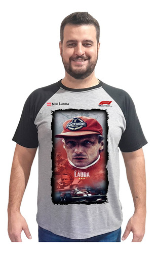 Camisa Camiseta Blusa Niki Lauda Formula 1 F1 Unissex