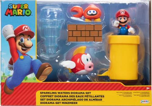 Nintendo Super Mario Sparking Waters Diorama 6cm
