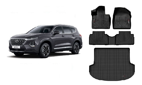 Alfombras Weathertech Para Hyundai Santa Fe 2019/2020