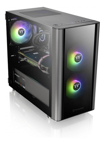 Gabinete Gamer Thermaltake V150 Tg Negro Vidrio Templado