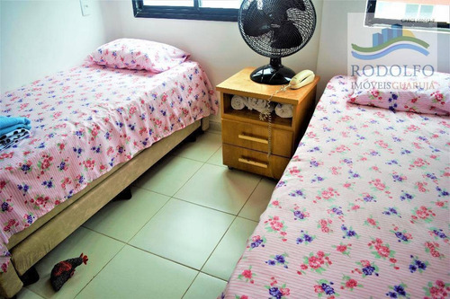 Imagem 13 de 20 de Cobertura Penthouse Guarujá Tombo, Piscina Privativa E Espaço Gourmet. - Co0021