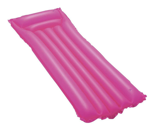 Colchoneta Inflable Rosa De 1,80 Mts. 