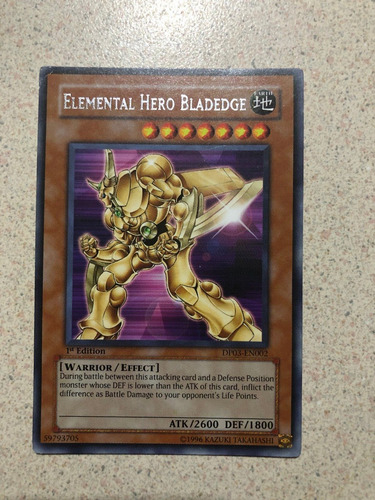 Elemental Hero Bladedge Yugioh! (Usado)