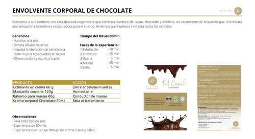 Kit Corporal De Chocolate