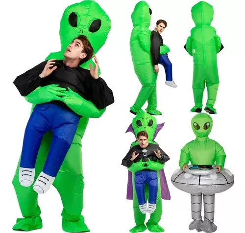 Disfraz inflable de Alien para adulto y niño, traje de Anime para fiesta de  disfraces, Halloween, Navidad, mascarada - AliExpress
