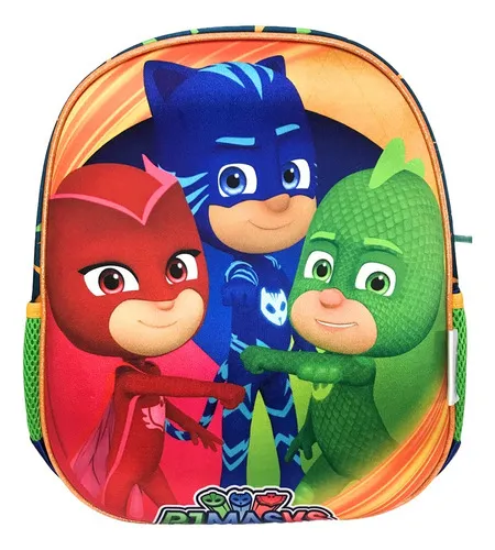 Pj Masks - Mochila Escolar Infantil Animada, Mochila Niño, Mochila