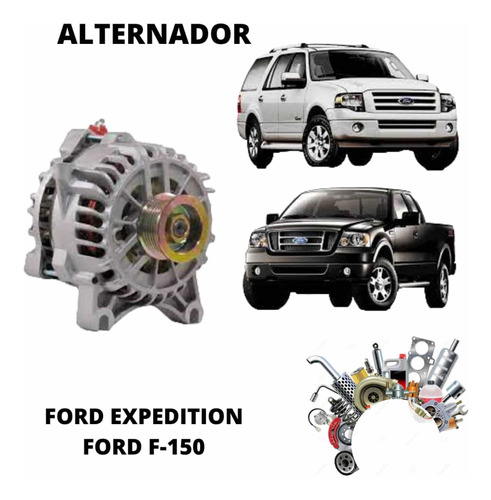 Alternador F-150 2004/2009 4.6 Ford Expedition 2005 5.4