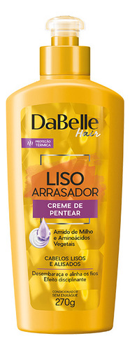 Kit Dabelle Tratamento Liso Arrasador Creme Capilar 7 Itens