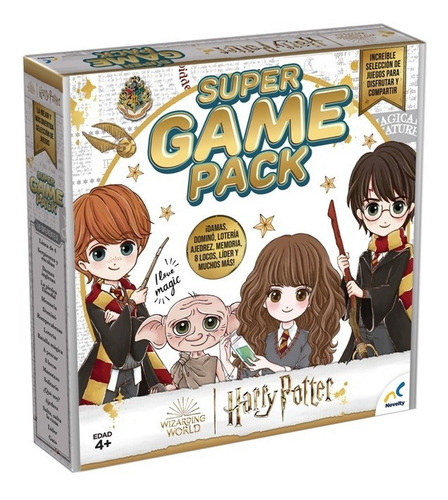 Juegos De Mesa Harry Potter Paquete Con 18 Juegos
