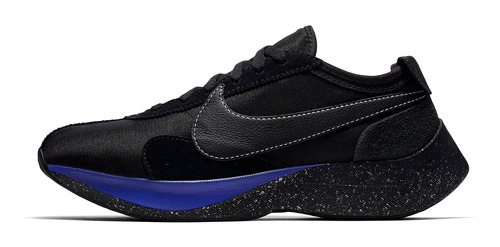 Zapatillas Nike Moon Racer Black Blue Urbano Bv7779-001   