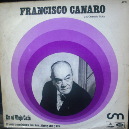 Lp Vinilo Francisco Canaro Y Su Orq. Típica En El Viejo Café