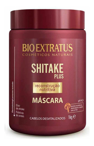 Bio Extratus Shitake Plus Máscara 1kg