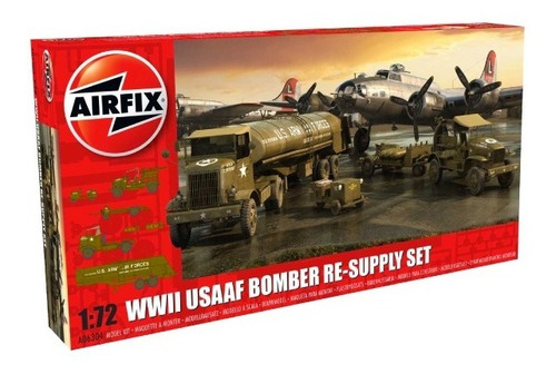 Wwii Usaaf Bomber Re-supply Set airfix A06304 1:72