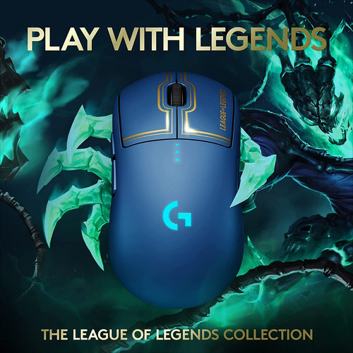 Mouse Logitech G Pro Wireless League Of Legends 25k Dpi, Rgb