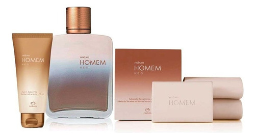 Kit Homem Neo Deo Perfum Jabones Y Balsamo