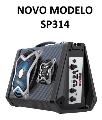 Caixa Som Amplificadora Multilaser Sp280 Bluetooth 120w Rms