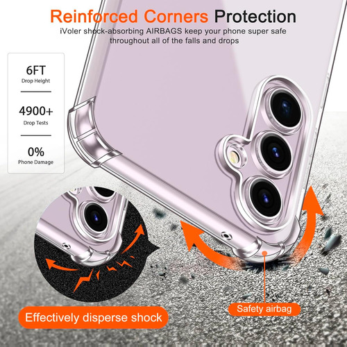 Funda Case+ Vidrio Templado Para Samsung Galaxy S24 Fe 5g