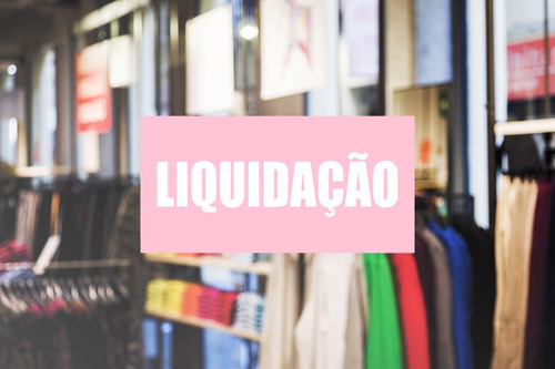 Adesivo Para Vitrine Liquidação Inverno Verão