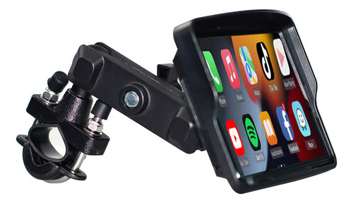 Lebeeaudio Estéreo Portátil Para Motocicletas Con Carplay Inalambrico