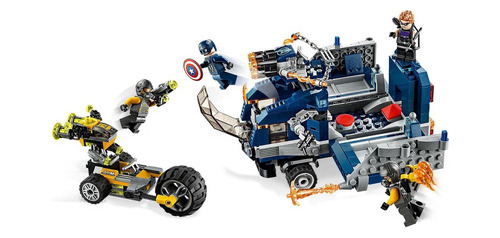 Set De Construcción Lego Marvel Avengers Truck Take-down 477