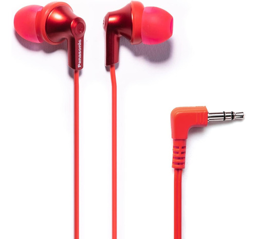 Auriculares Panasonic Ergo Fit In Ear Red Metal