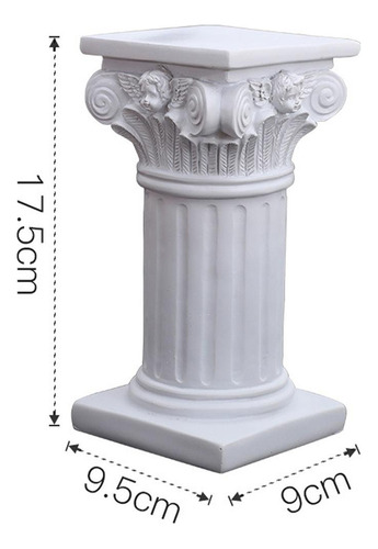 L Pilar Romano Em Miniatura Estátua Pedestal L Quadrado