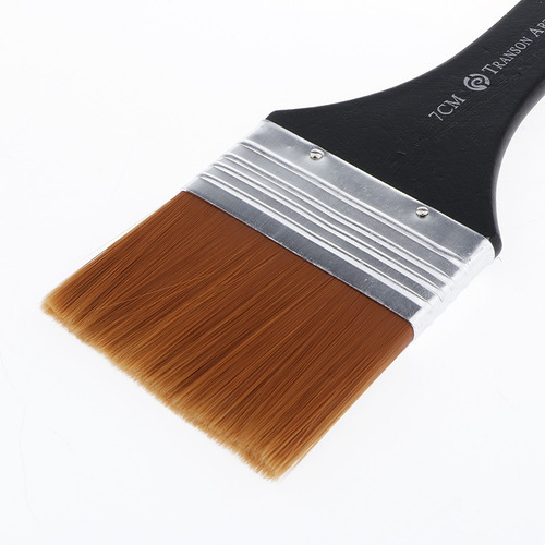 Imagen 7 de 10 de 7pcs Nylon Pintura Pincel Para Acrílico Óleo Pared Acuarel
