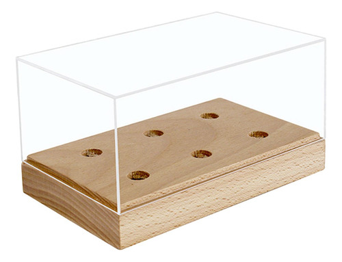 Tocadiscos Transparente Cartucho Headshell Caja Protección