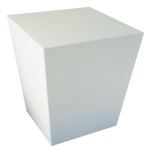 Kit Com 4 Blocos Eps Isopor 40cm X 20cm X 20cm Branco
