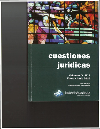 Cuestiones Jurídicas Volumen 4 Nro 1