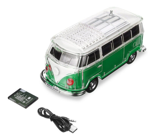 Parlante En Forma De Mini Bus Bluetooth - Parlante Carro