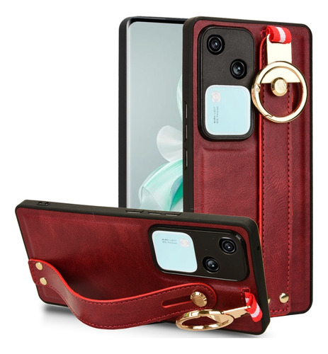 Funda Trasera De Piel Para Vivo S18 5g/v23 5g/vivo S1