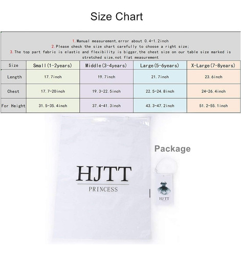 Hjtt Disfraz De Ciervo Para Niñas, Vestido Tutú De Navidad,