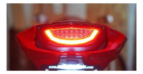 Faro Trasero Led C/giros Integrados Honda Cbr1000rr 2017+