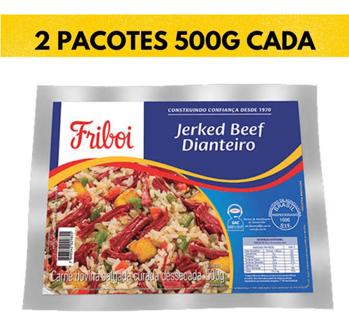 Caixa Com 25kg Carne Seca Carne De Sol Friboi C Nota