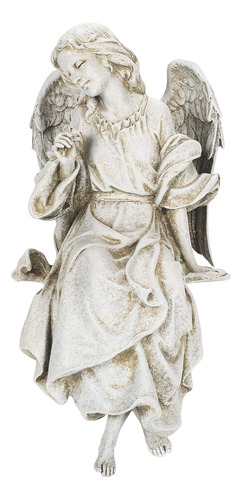 Joseph Studio 64554 Tall Sitting Angel Looking Down Statue 1
