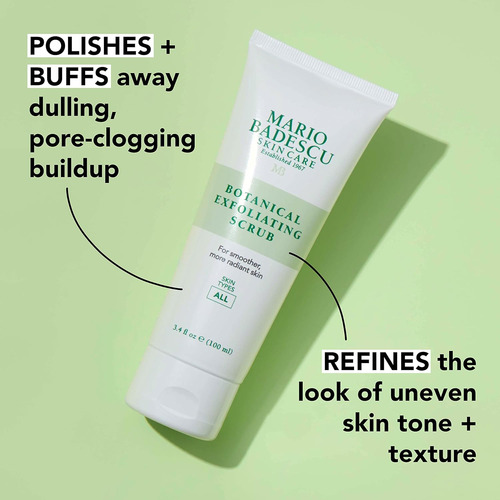 Esfoliante Botânico Mario Badescu Para Todos Os Tipos De Pel
